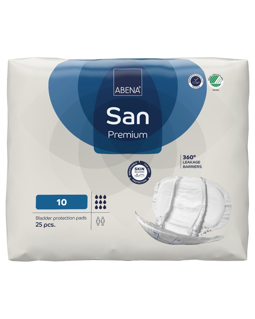 Abena San 10 Shaped Pad (2800ml)