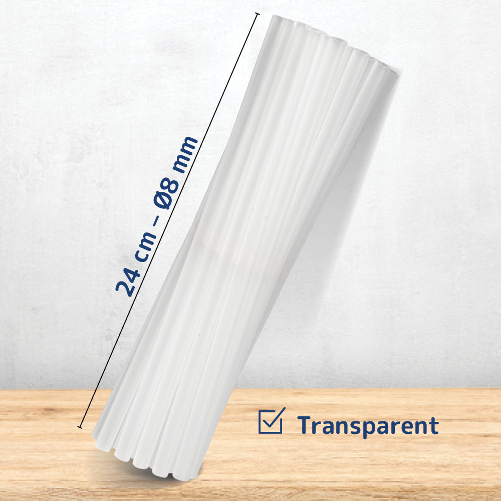 Clear Reusable Plastic Straws