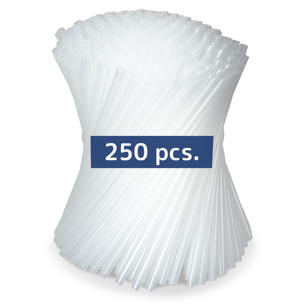 Clear Reusable Plastic Straws