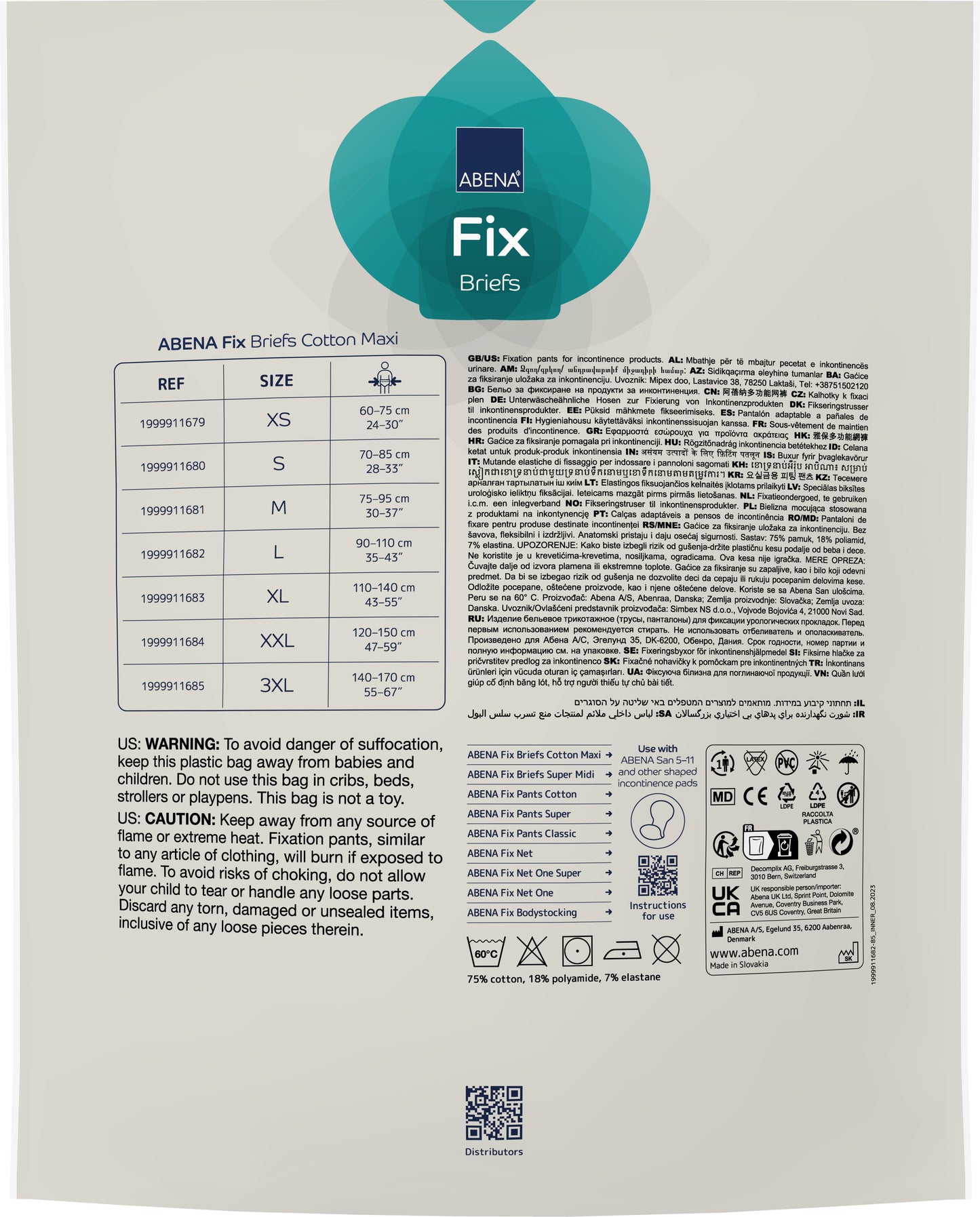 ABENA Fix Cotton Briefs Medium