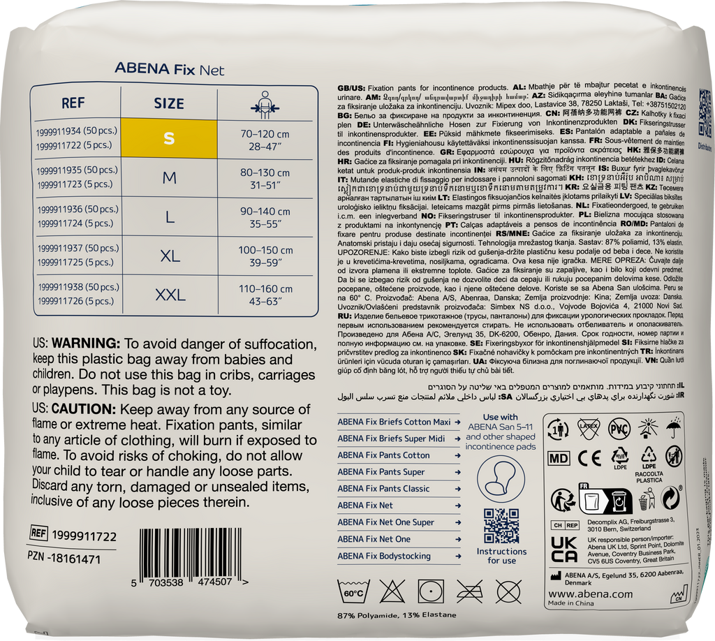 ABENA Fix Net Small Abena Online UK