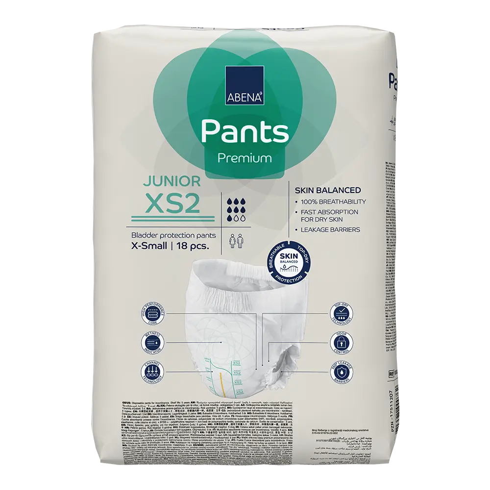 ABENA Pants Junior XS2 Premium (hip 50-75cm)