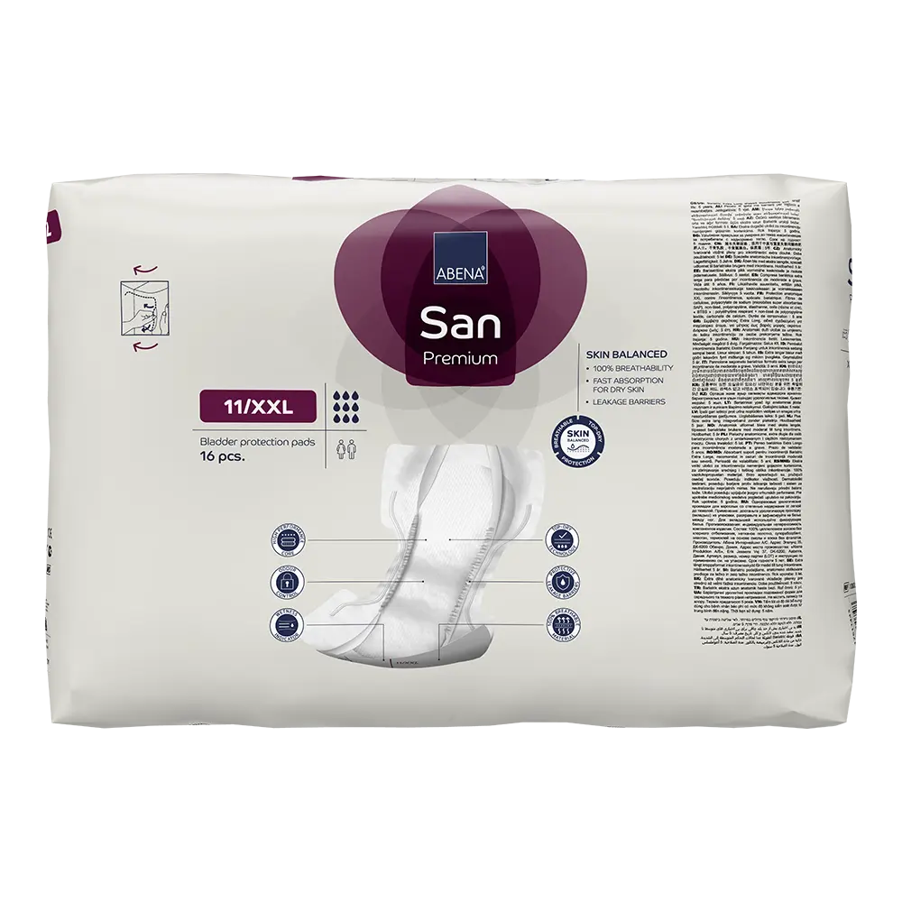 ABENA San 11/XXL Shaped Pad (3400ml)