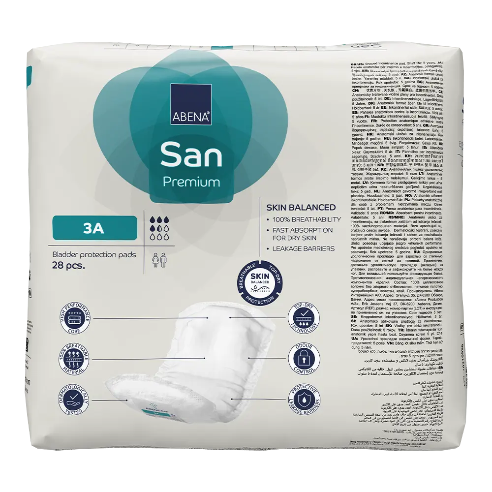 ABENA San 3A Shaped Pad (600ml)