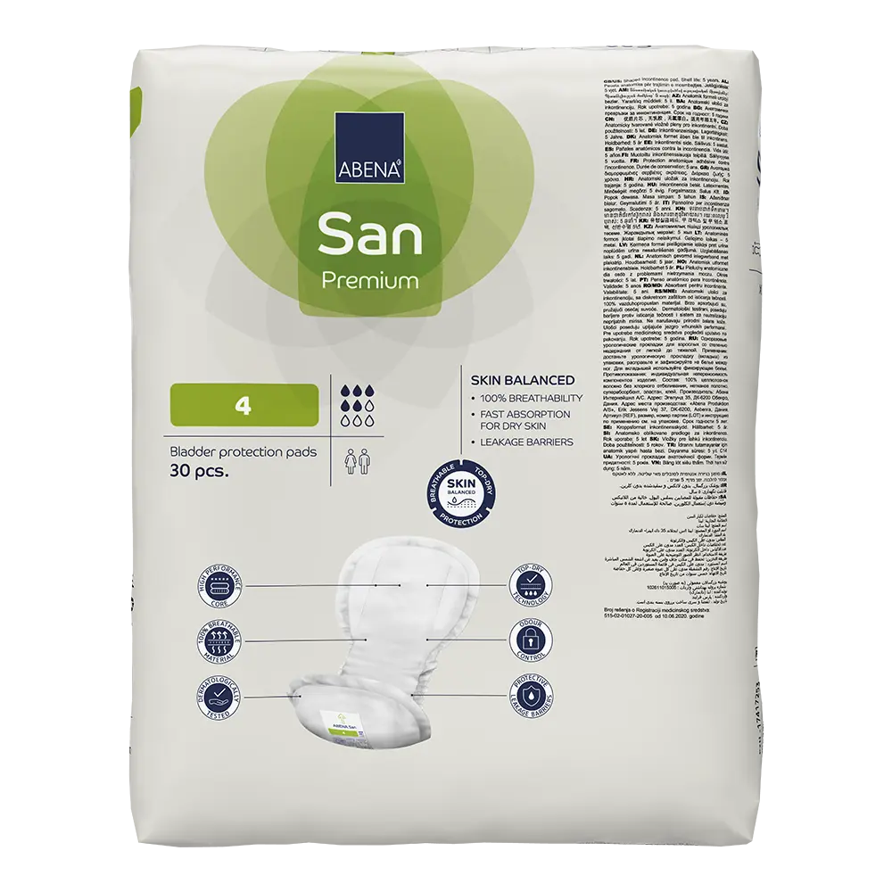 ABENA San 4 Shaped Pad (800ml)