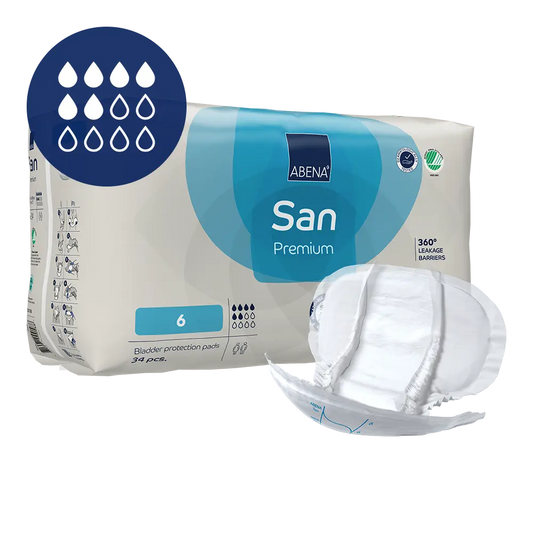 ABENA San 6 Shaped Pad (1600ml)