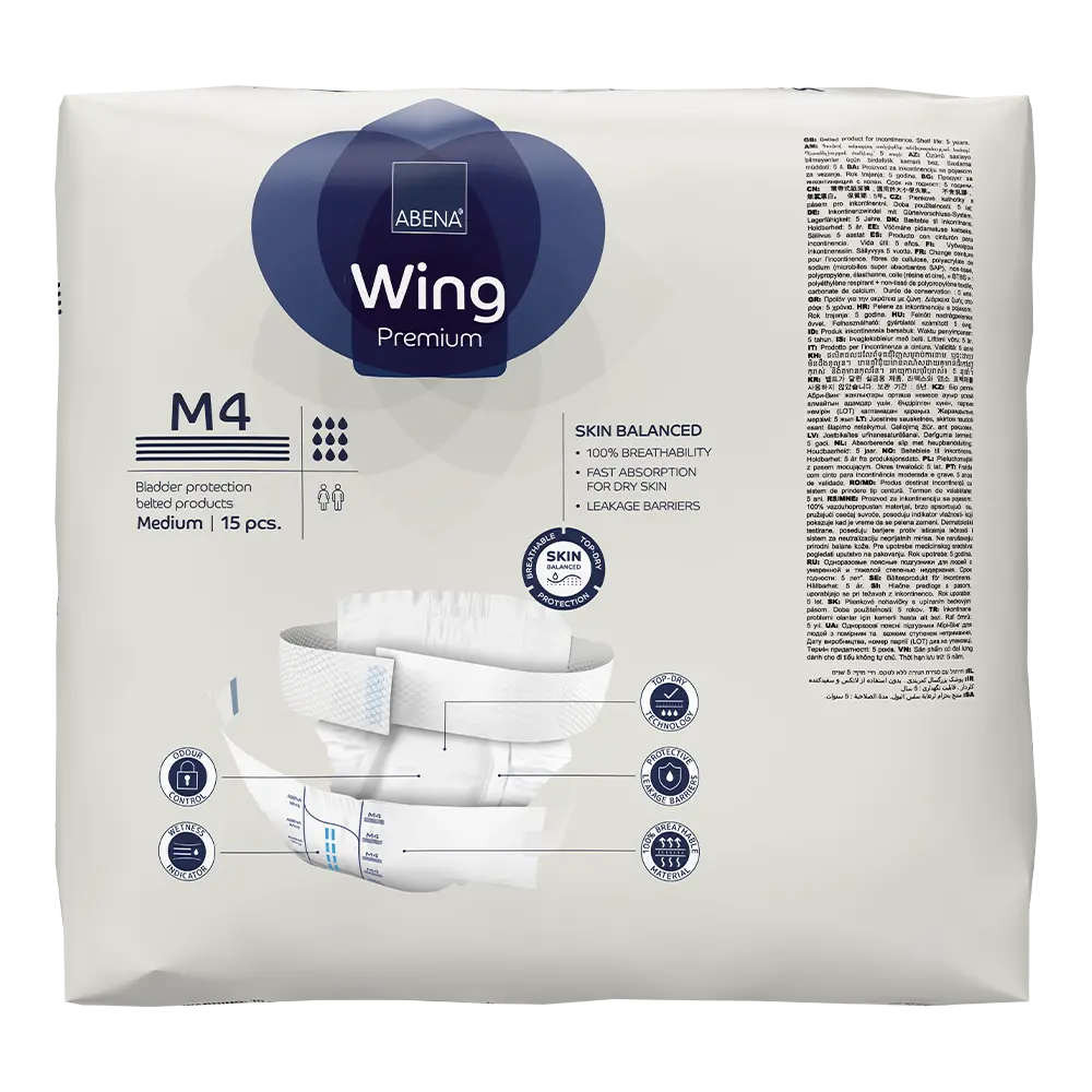 ABENA Wing - Medium 4 (Waist/Hip size 70-110cm)