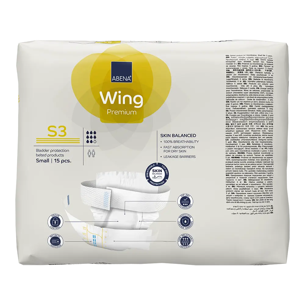 ABENA Wing - Small 3 (Waist/Hip size 50-85cm)