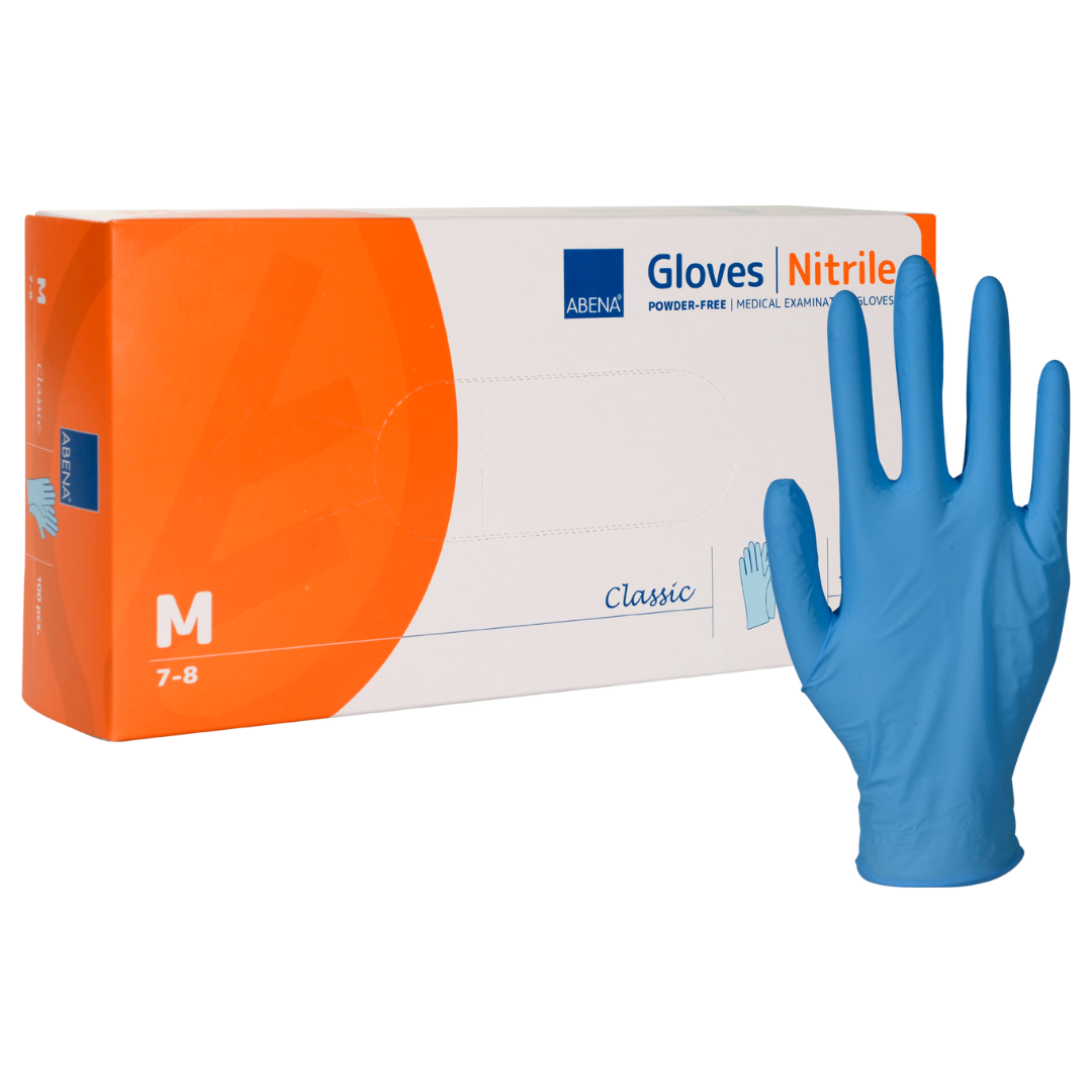 Nitrile Gloves Medium - Blue