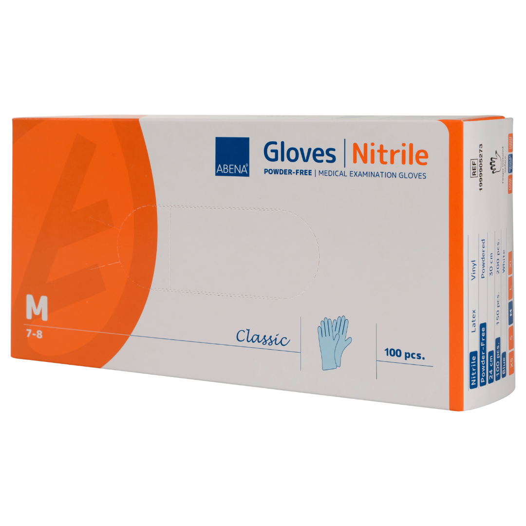 Nitrile Gloves Medium - Blue