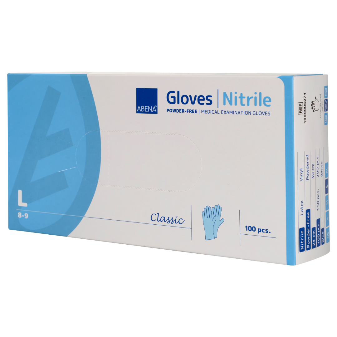 Nitrile Gloves Large - Blue