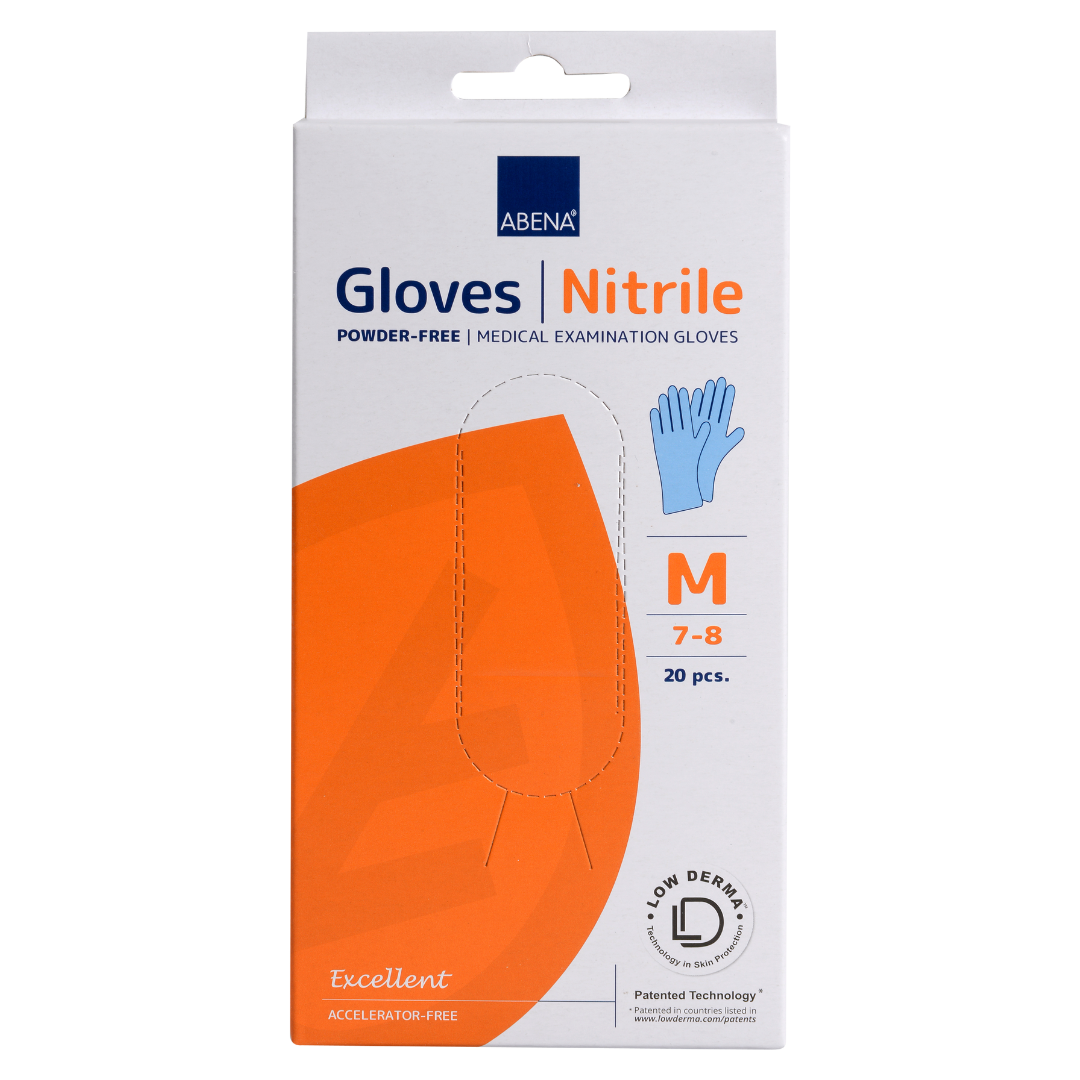 Nitrile Gloves Medium - 10 pairs