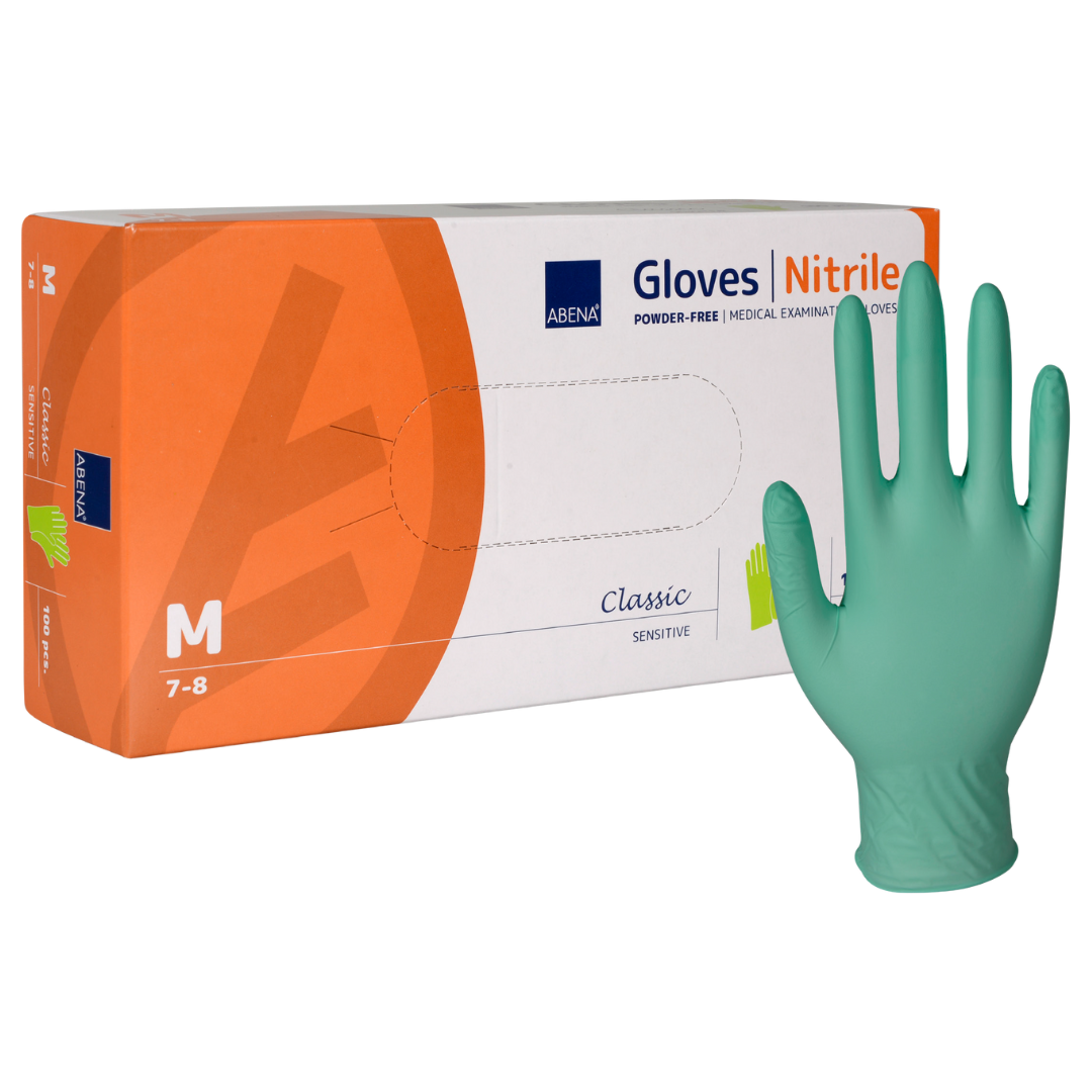 Nitrile Glove Medium - Green