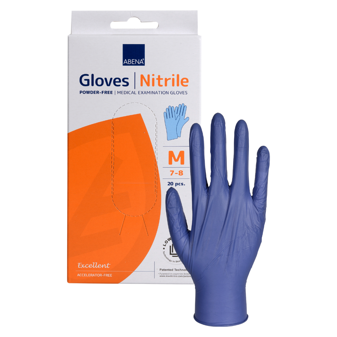 Nitrile Gloves Medium - 10 pairs