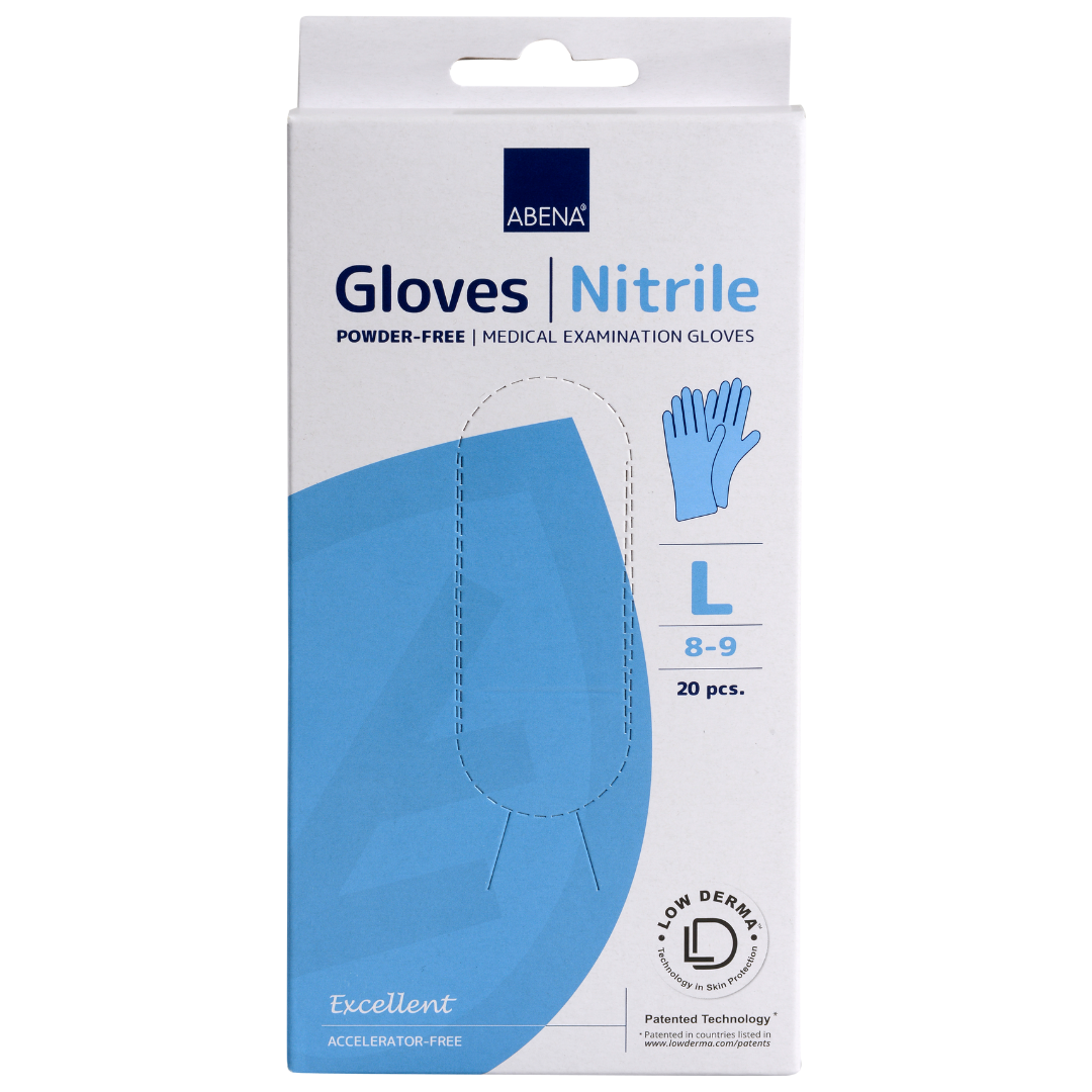 Nitrile Gloves Large - 10 pairs