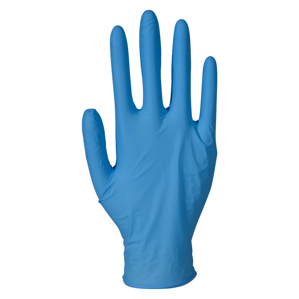 Nitrile Gloves Medium Blue Abena Online UK