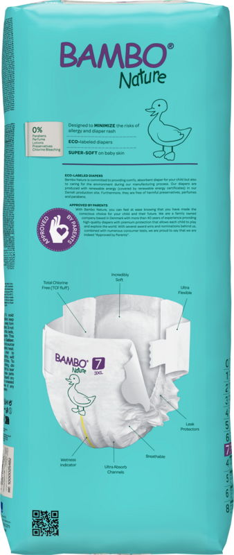 Bambo Nature Nappies Size 7