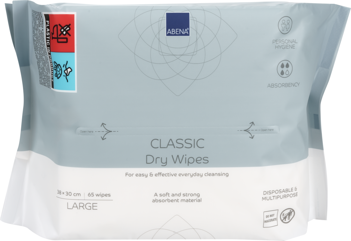 ABENA Classic Dry Wipes