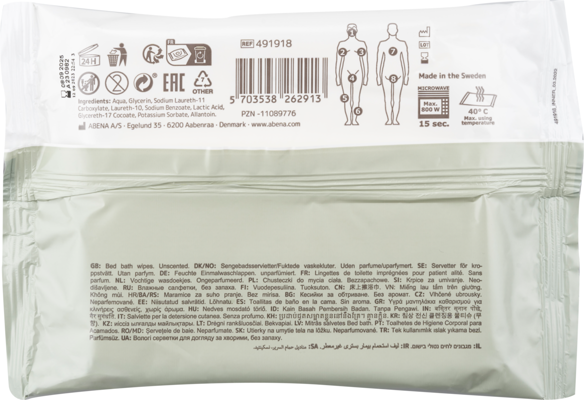Bed Bath Wipes