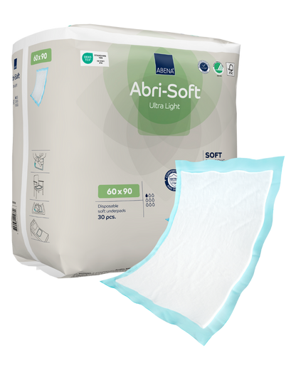 Abri-Soft Ultra Light disposable underpad - 60x90cm