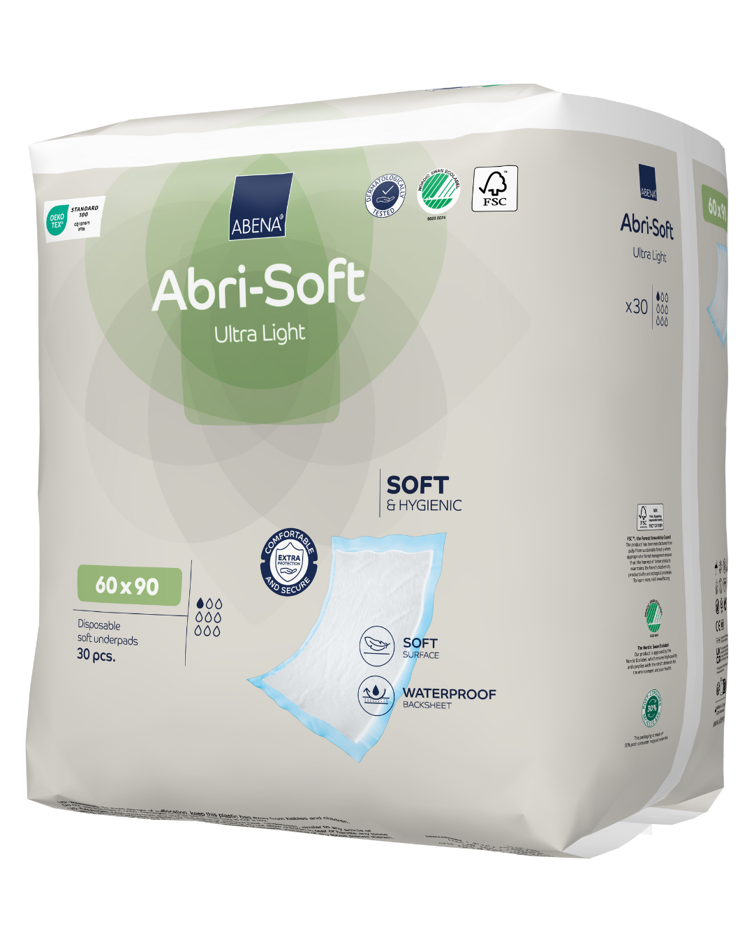 Abri-Soft Ultra Light disposable underpad - 60x90cm