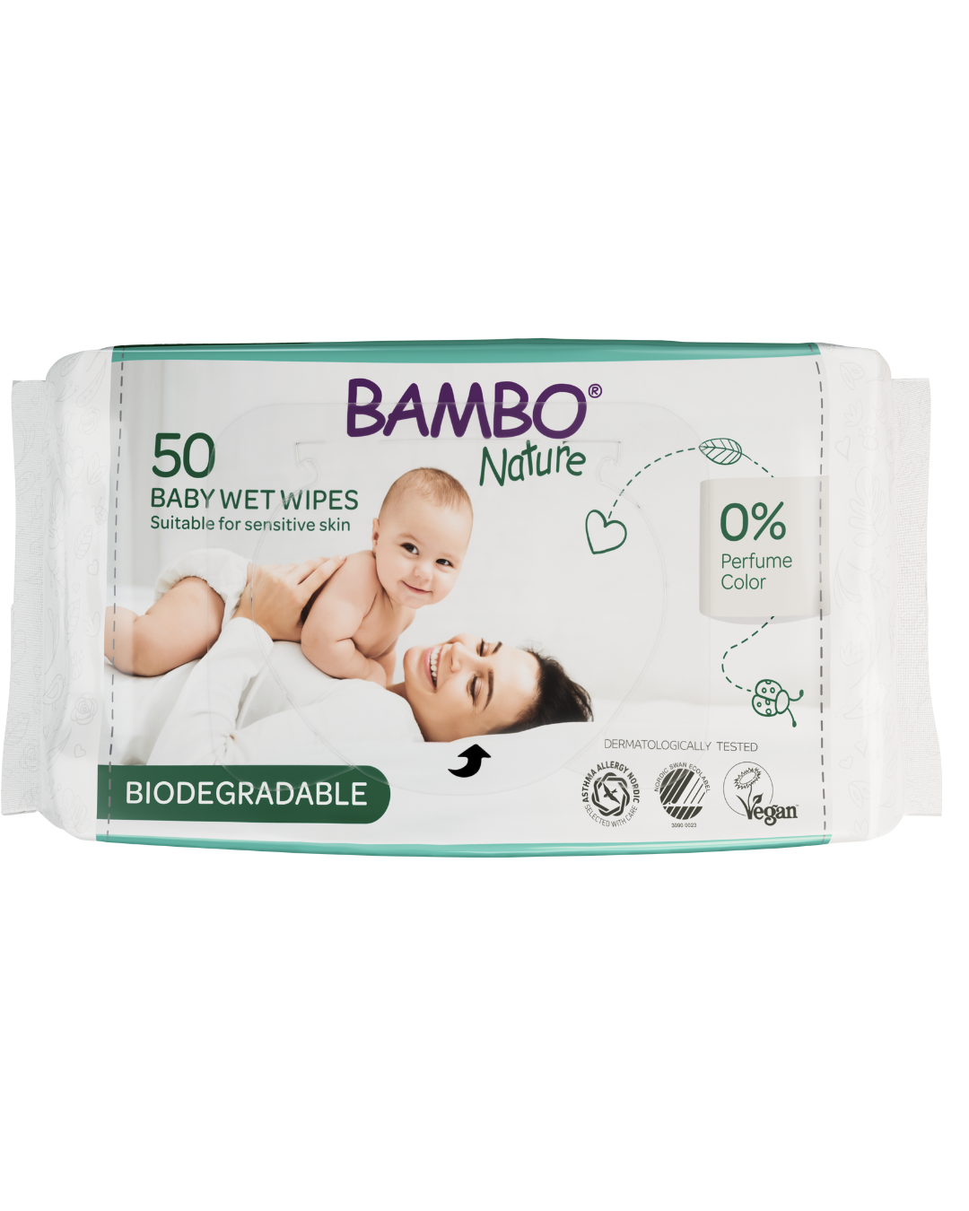 Bambo Nature Biodegradable Wipes