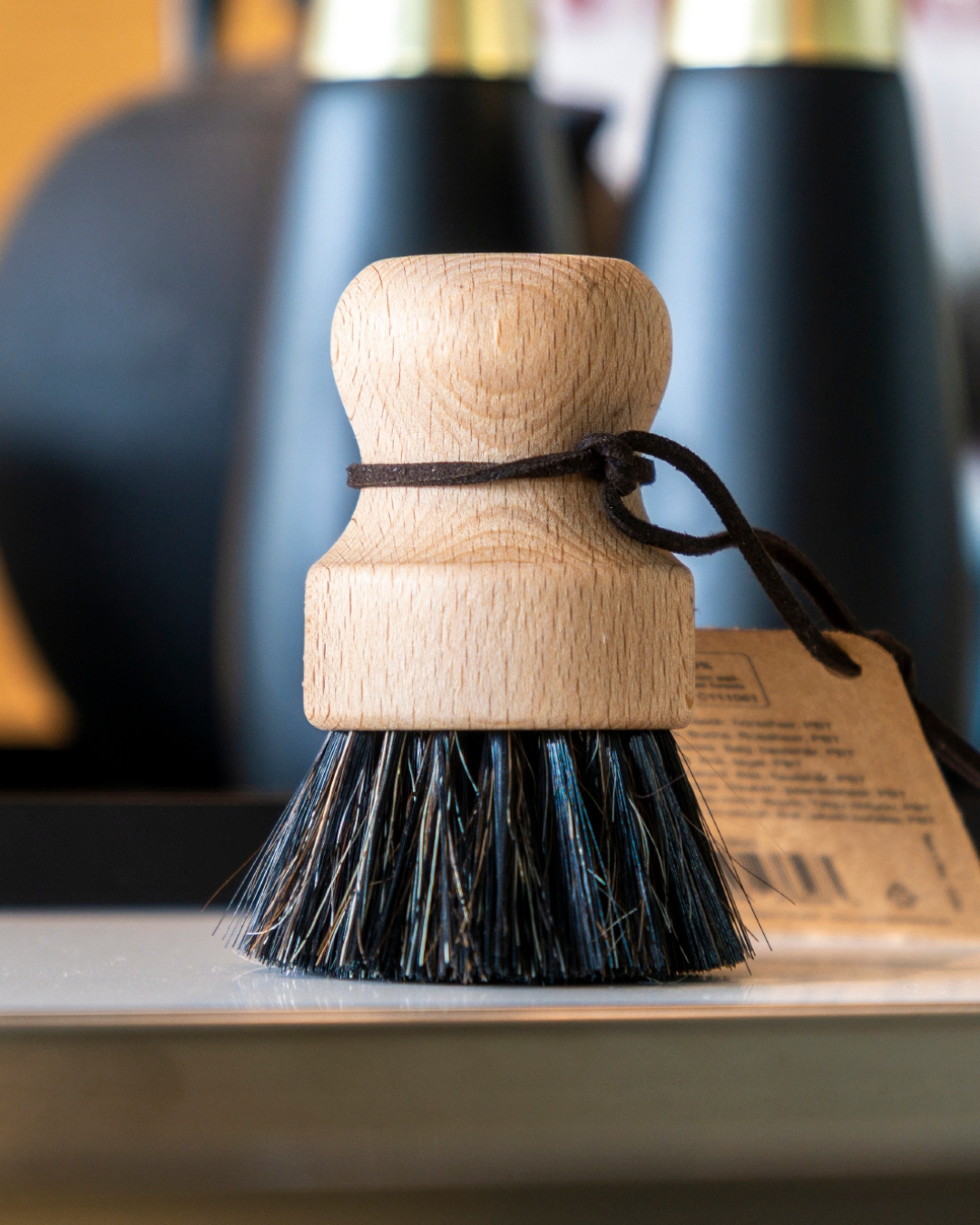 ENA Living Wooden Pot Brush