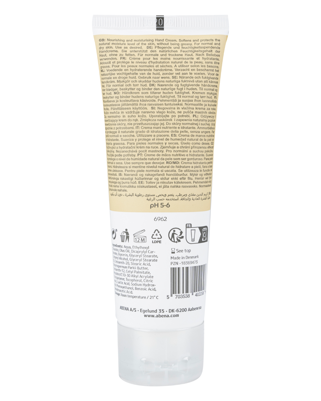 Hand Cream without perfume - 75 ml (21% lipids)