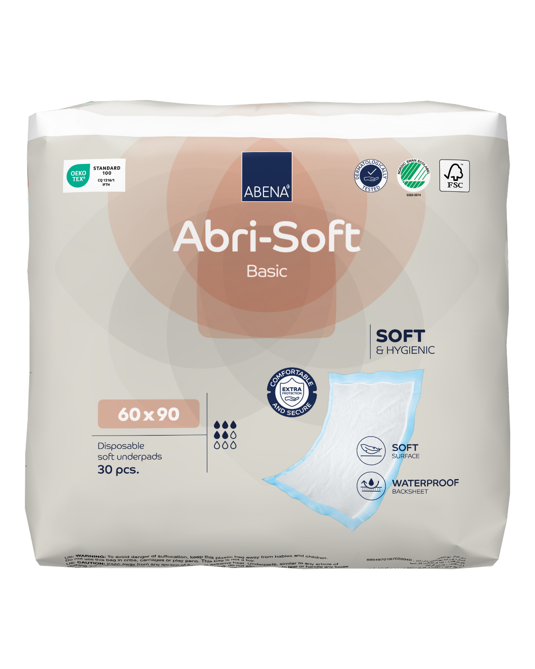 Abri-Soft Basic Underpad - 60x90cm
