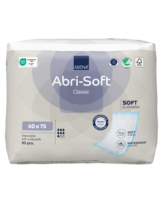 Abri-Soft Classic Disposable Underpads | 60x75cm