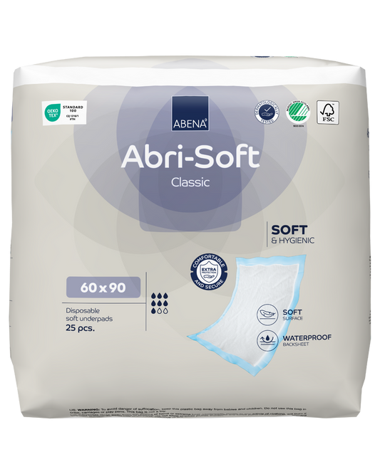 Abri-Soft Classic Disposable Underpads | 60x90cm