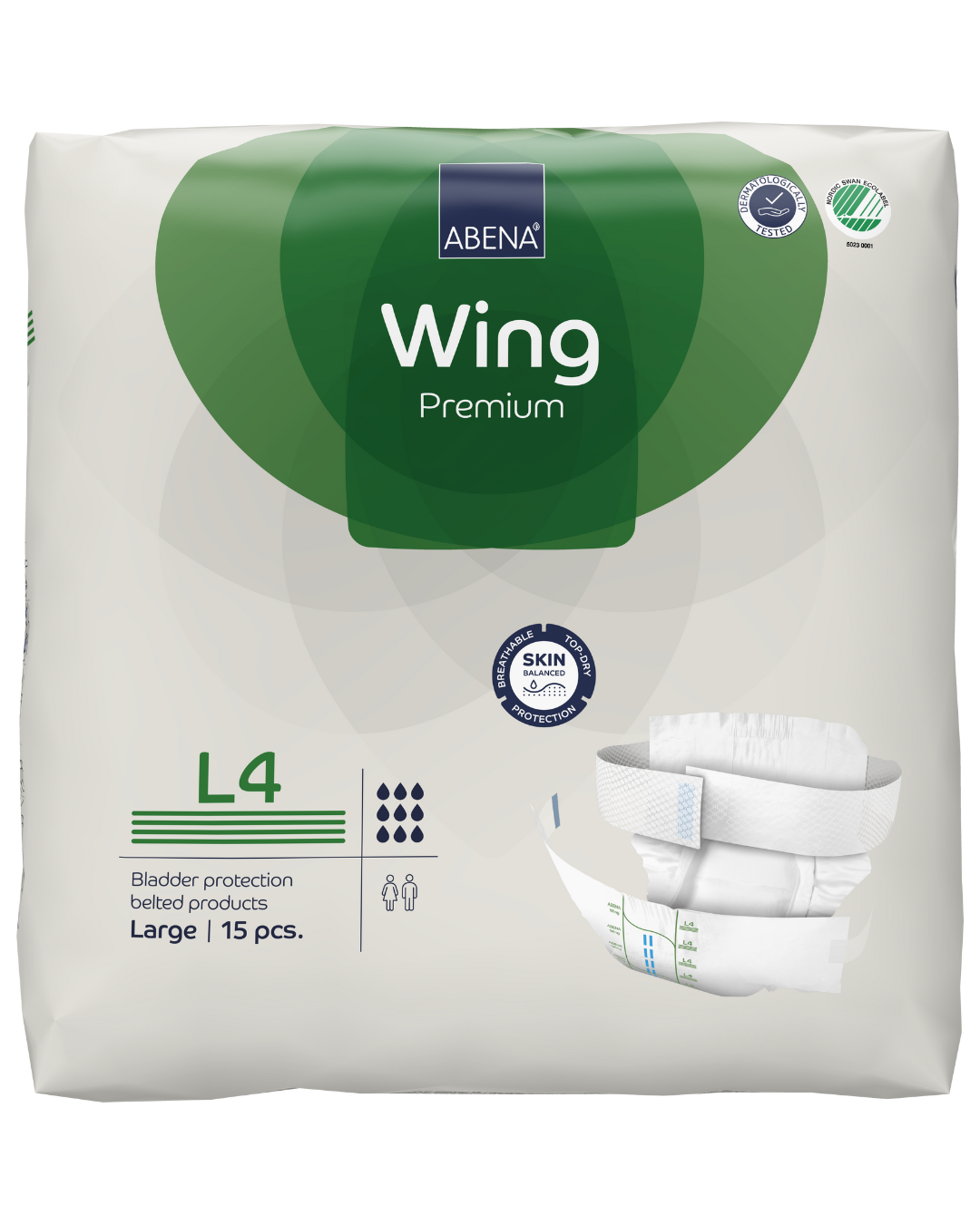 ABENA Wing - Large 4 (Waist/Hip size 90-135cm)