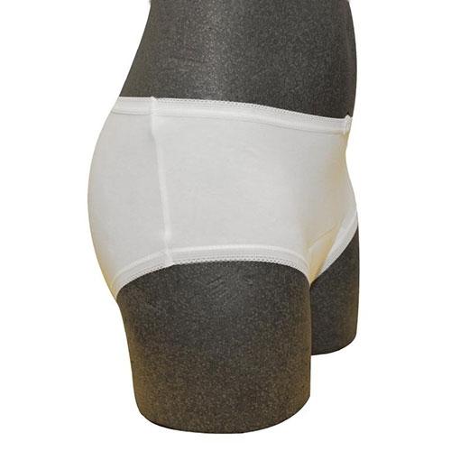 Abri-Wear Girls Briefs-Up to 27" | 125ml | White