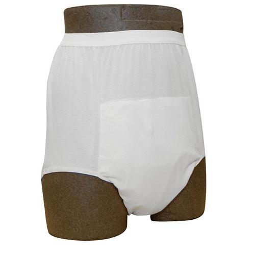 Abri-Wear Male Brief | 30-32" | 250ml | White