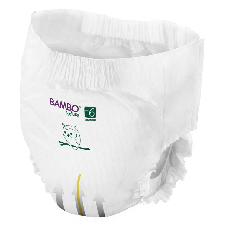 Bambo Nature Eco Nappies - Size 6 Tall Pack (35-66lbs/16-30kg)