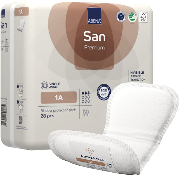 Abena San 1A Shaped Pad (250ml)