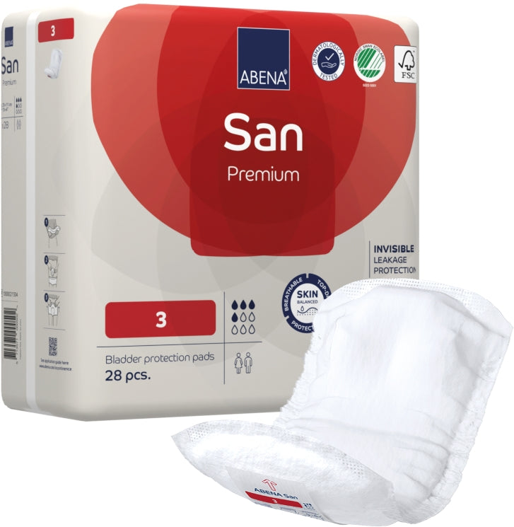 Abena San 3 Shaped Pad (500ml)