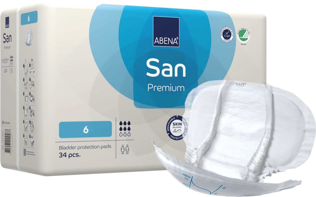 Abena San 6 Shaped Pad (1600ml)