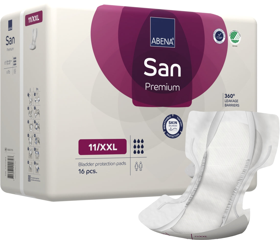 Abena San 11/XXL Shaped Pad (3400ml)