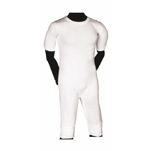Cotton Bodystocking with legs. sleeves and Poppers - X-Large 90-120