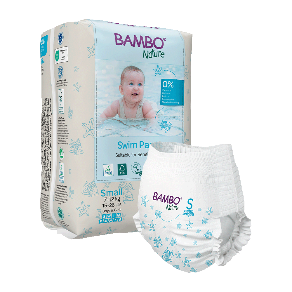 Bambo Nature Swim Pants S (7-12kg/15-26lbs)
