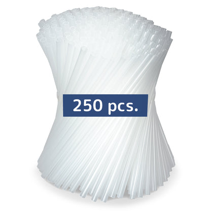 Clear Reusable Plastic Straws