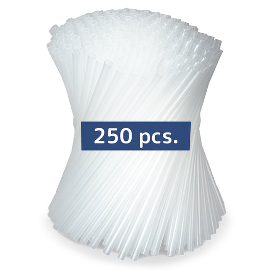 Clear Reusable Plastic Straws