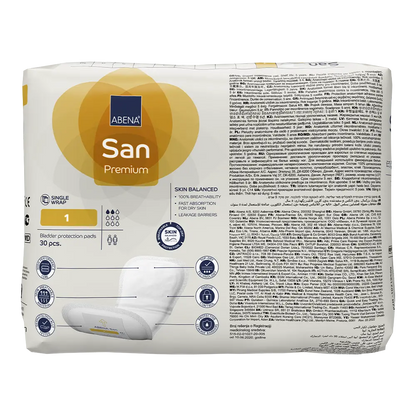 ABENA San 1 Shaped Pad (200ml)