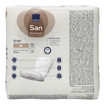 ABENA San 1A Shaped Pad (250ml)