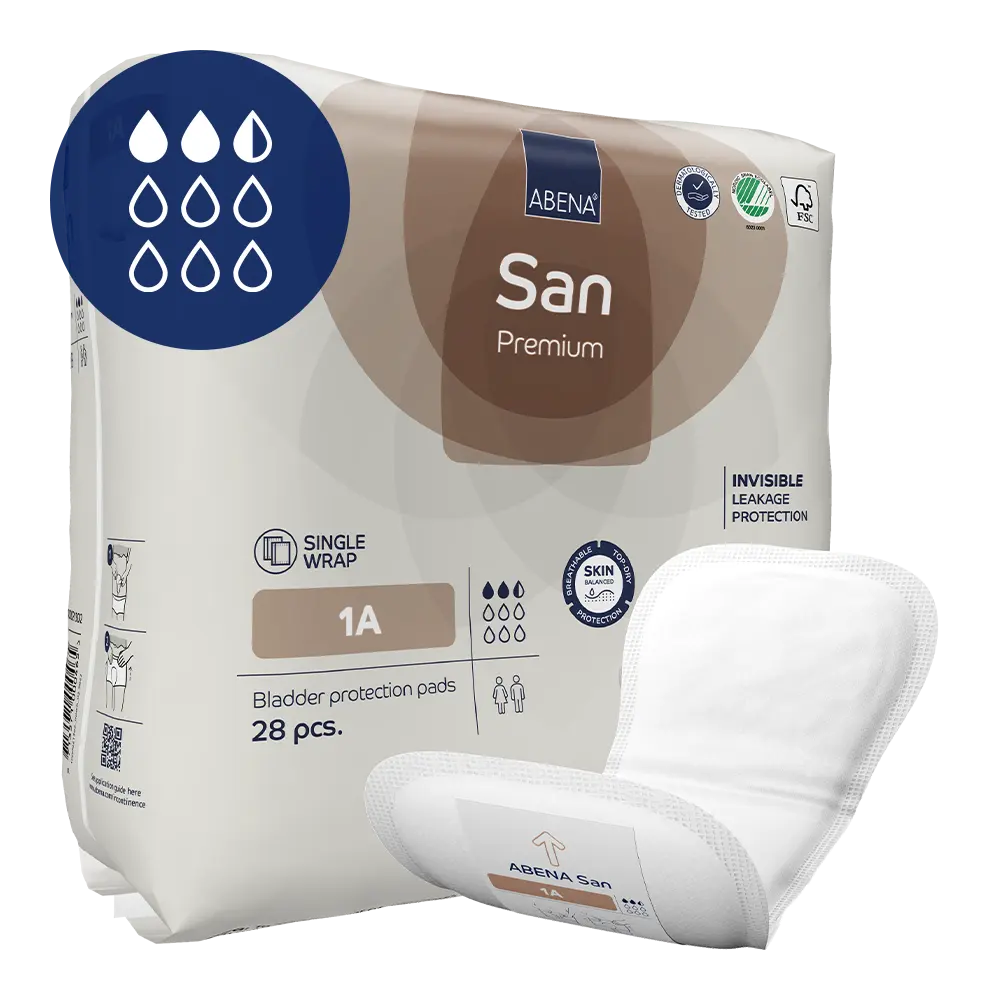 ABENA San 1A Shaped Pad (250ml)