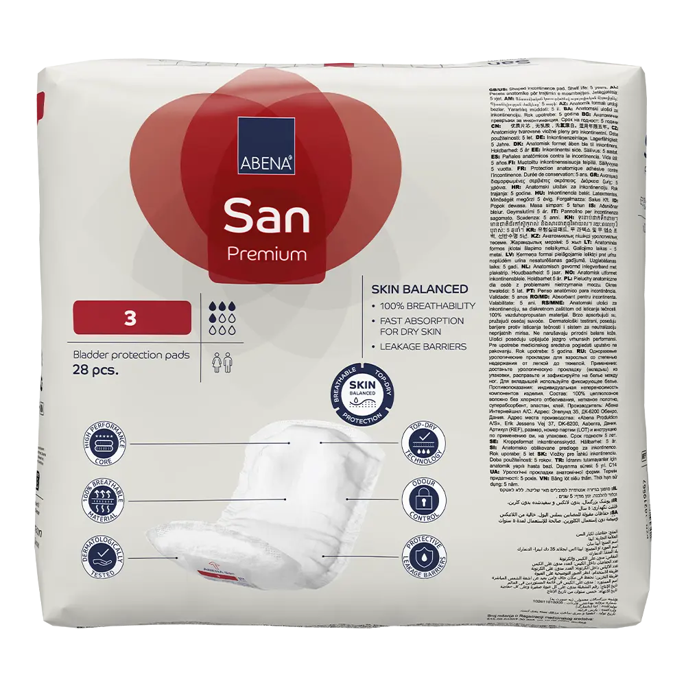 ABENA San 3 Shaped Pad (500ml)