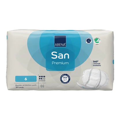 ABENA San 6 Shaped Pad (1600ml)