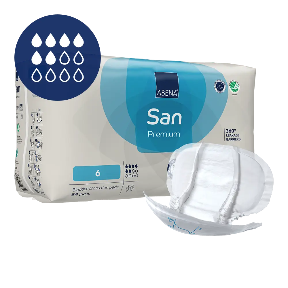 ABENA San 6 Shaped Pad (1600ml)
