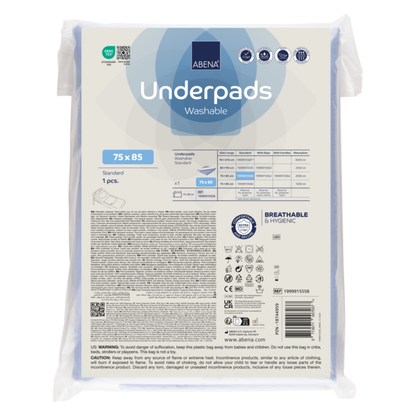ABENA Washable Bed Pad | 85x75cm | 2000ml Absorbency